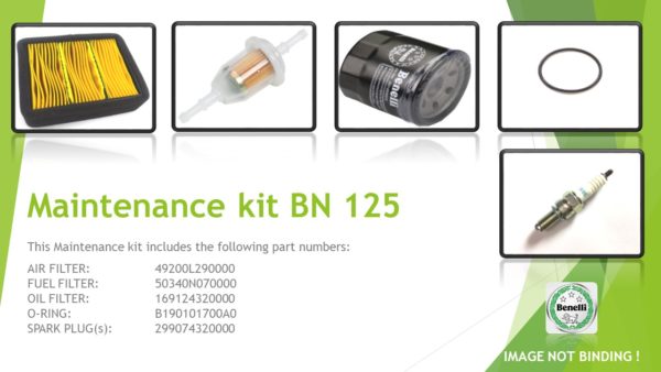 maintenance kit BN125