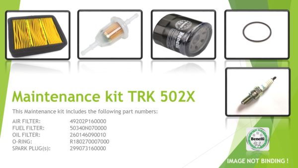 maintenance kit trk x