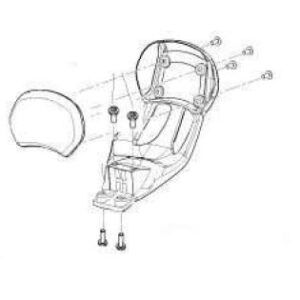 BACKREST COMPLETE 502C