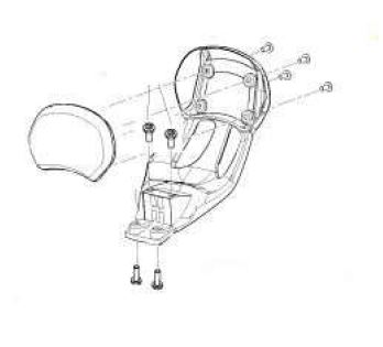 BACKREST COMPLETE 502C