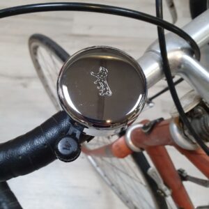 Fietsbel Leeuw Chroom Zilver