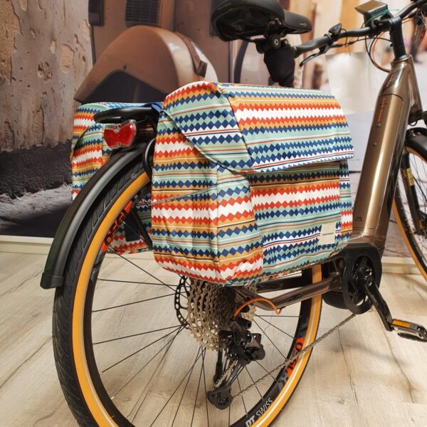 Fietstas Joli Diamond Meerkleurig 37L