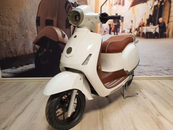 Magnolia White / Mahagoni brown