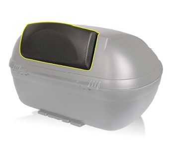 RUGSTEUN VOOR TOPCASE SH29 SH33 SH34