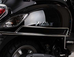 SIERBEUGELS OP MOTORSCHERM CHROME FID3