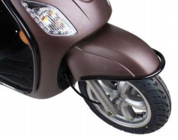 SPATBORDBEUGEL FIDDLE III SHINY BLACK