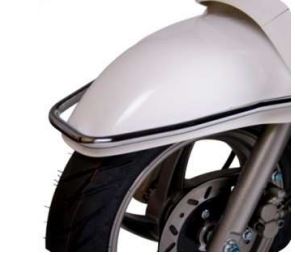 SPATBORDBEUGEL FIDDLE II CHROOM