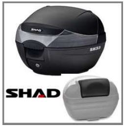 TOP CASE SHAD 33L & RUGSTEUN