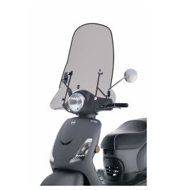 WINDSCHERM FIDDLE II HOOG 56CM SMOKE