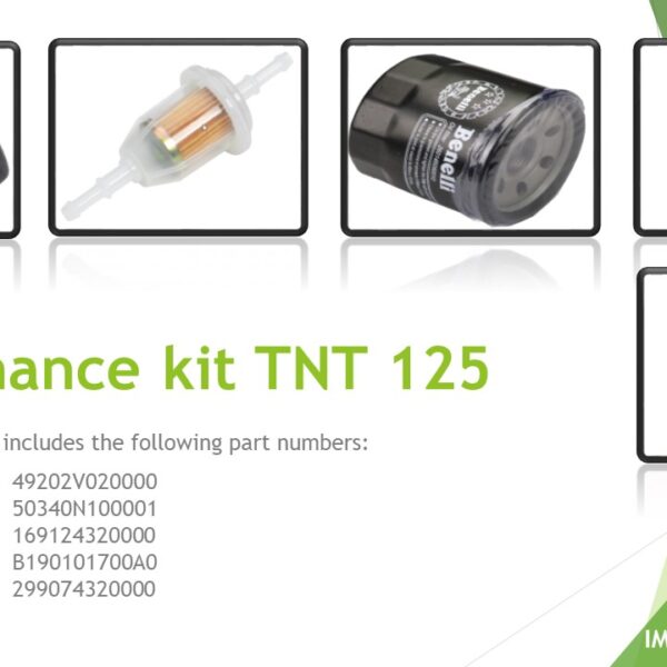 maintenance kit TNT125